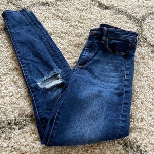 American Eagle Super Hi-Rise Jegging w/knee Holes